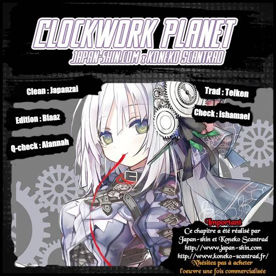 Chapitre 3 - Clockwork Planet