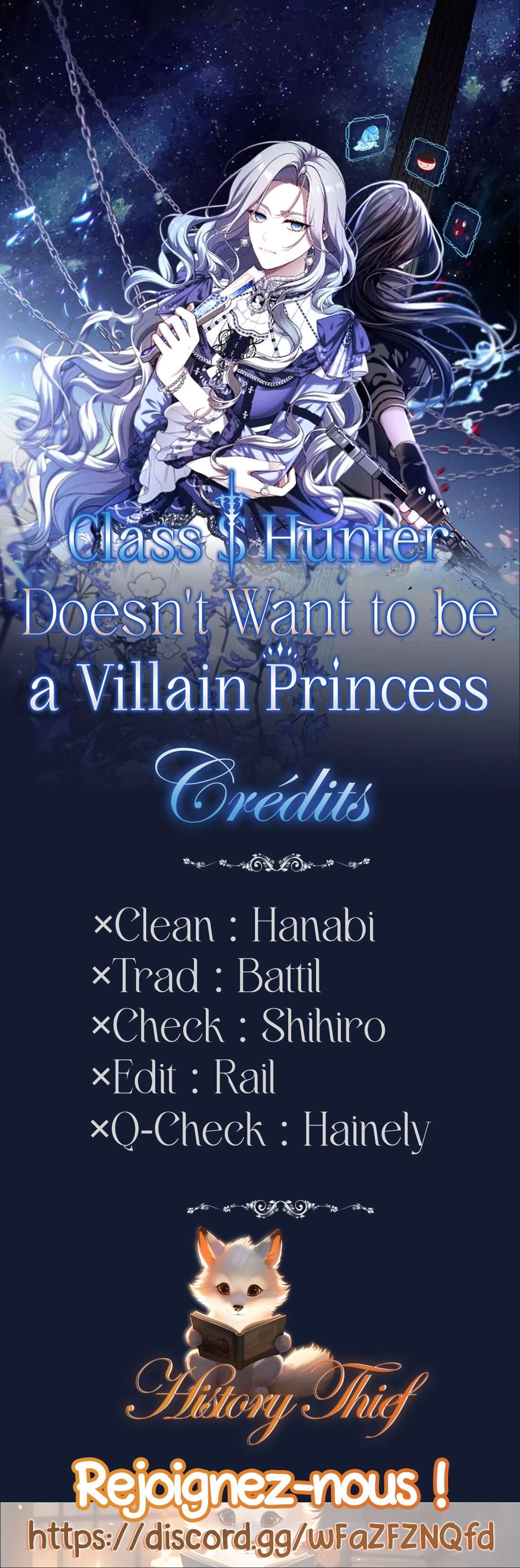 Class S Hunter Doesn’t Want to be a Villain Princessimage0